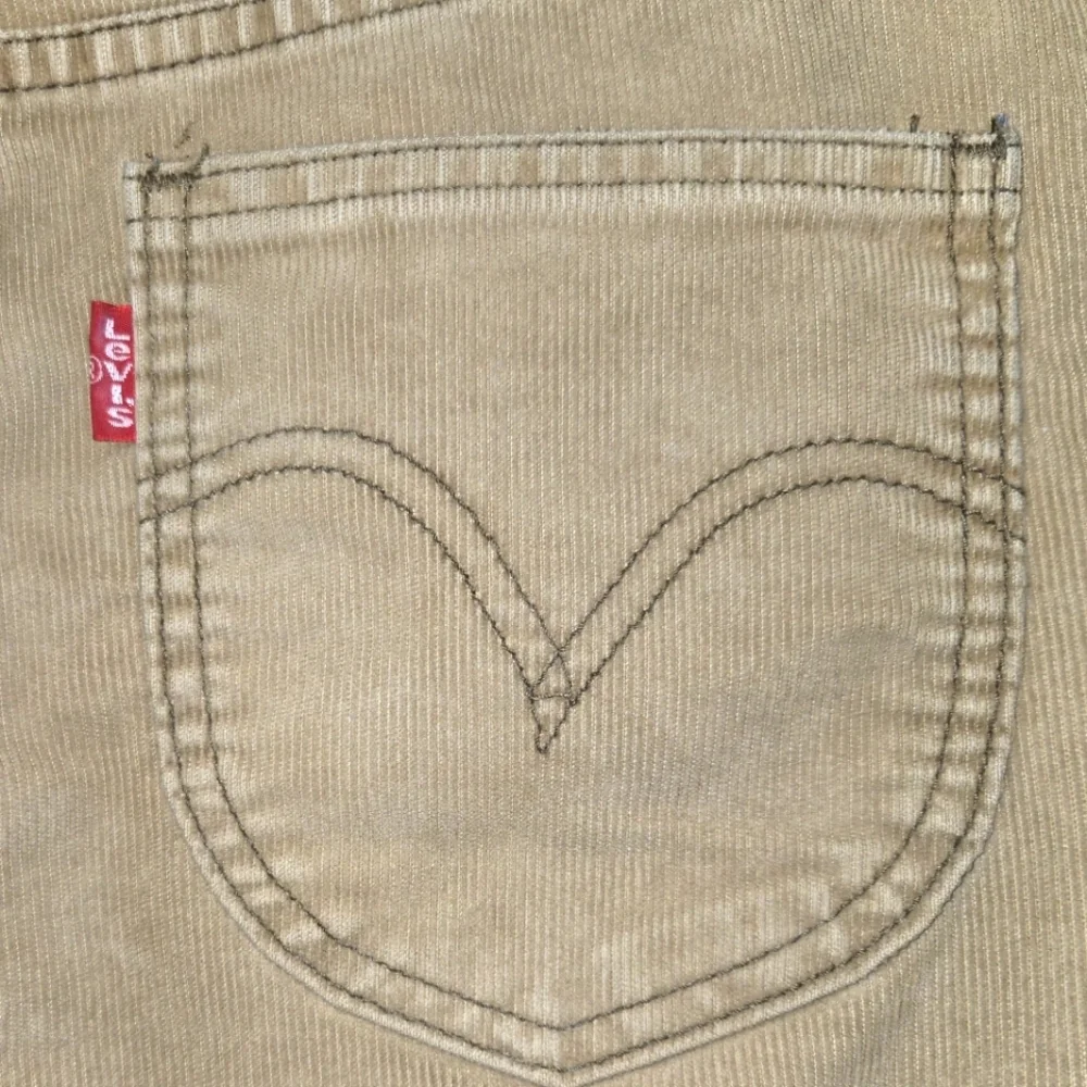 Levi's Y2K Corduroy Maxi Skirt A-line Boho Tan Women's Size Medium Juniors 11